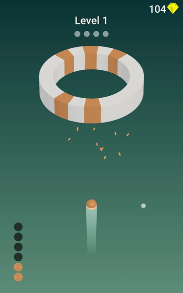 Paint Pop Shooter - Gameplay image of android game