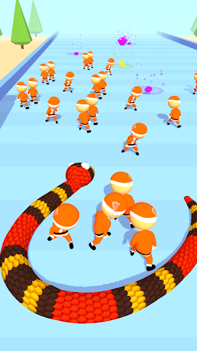 Snake Master 3D - Gameplay image of android game