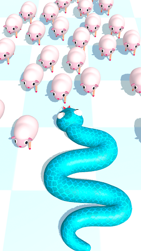 Snake Master 3D - Gameplay image of android game