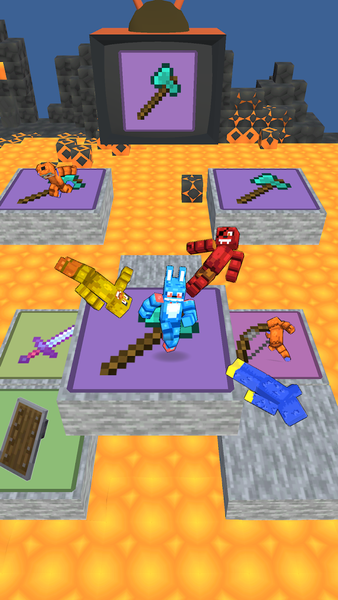 Craft Party: Do not fall down - عکس بازی موبایلی اندروید