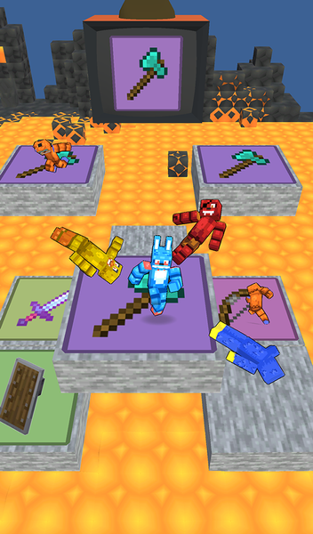 Craft Party: Do not fall down - عکس بازی موبایلی اندروید