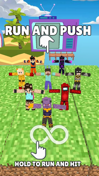 Craft Party: Do not fall down - عکس بازی موبایلی اندروید