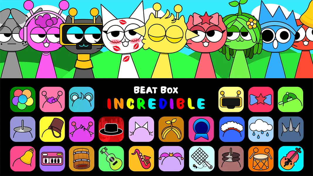 Incredible Beat Box: Music Mix - Gameplay image of android game