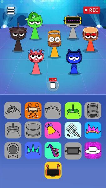 Incredible Beat Box: Music Mix - Gameplay image of android game