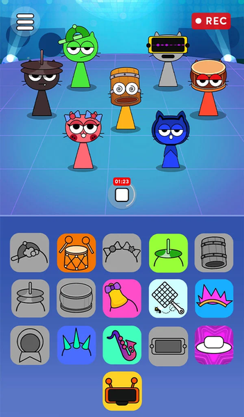 Incredible Beat Box: Music Mix - Gameplay image of android game