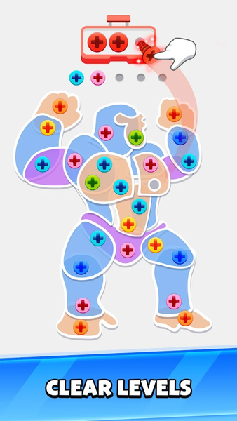 Bolt Screw: Nuts Jam Puzzle - Gameplay image of android game