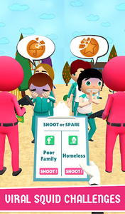 Squid Boss Life: 456 Survival - Gameplay image of android game