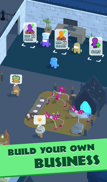 My Scary Zoo: Monster Tycoon - Gameplay image of android game