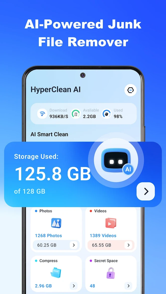 HyperClean AI - عکس برنامه موبایلی اندروید