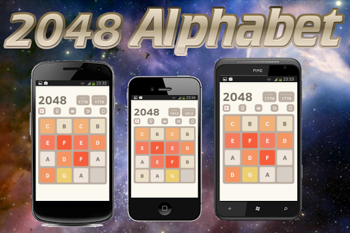 ۲۰۴۸ Alphabet - عکس بازی موبایلی اندروید