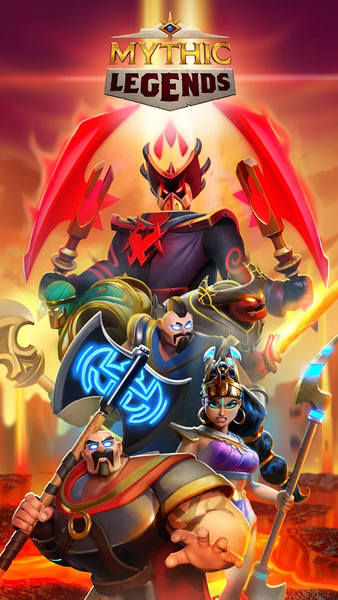 Mythic Legends: Epic RPG - عکس برنامه موبایلی اندروید