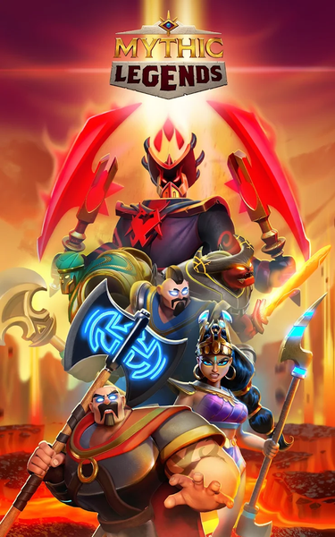 Mythic Legends: Epic RPG - عکس برنامه موبایلی اندروید