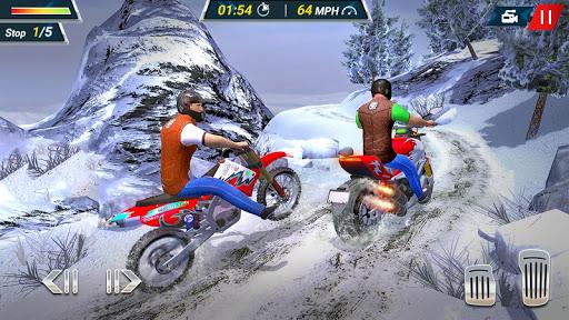 Snow Motorbike Racing 2019 Free - عکس بازی موبایلی اندروید