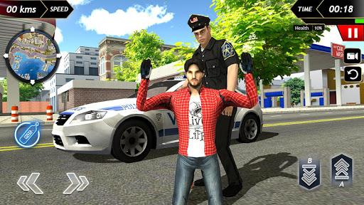 US Police Car Racing ۲۰۱۹ - عکس بازی موبایلی اندروید