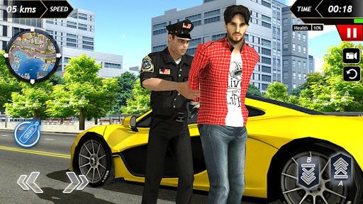 US Police Car Racing ۲۰۱۹ - عکس بازی موبایلی اندروید