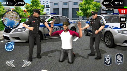 US Police Car Racing ۲۰۱۹ - عکس بازی موبایلی اندروید