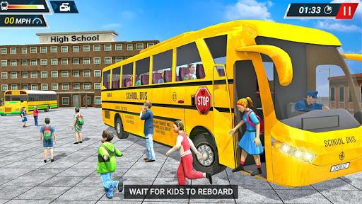Offroad High School Bus Simulator Free - عکس بازی موبایلی اندروید