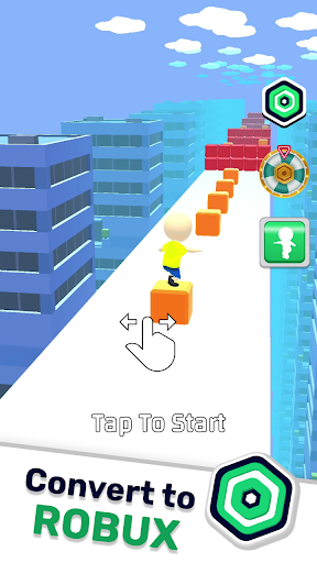 Surfing Blocks! - Robux - Roblominer - Gameplay image of android game