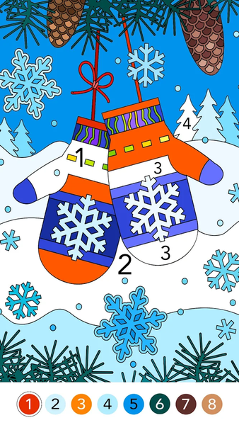 Artbook - Paint by Number - عکس برنامه موبایلی اندروید