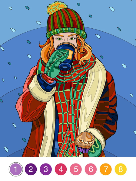 Artbook - Paint by Number - عکس برنامه موبایلی اندروید