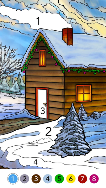 Artbook - Paint by Number - عکس برنامه موبایلی اندروید