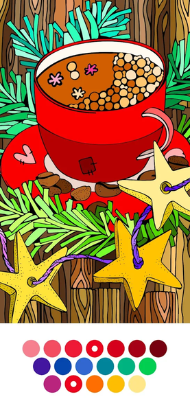 Christmas Coloring Book - Image screenshot of android app