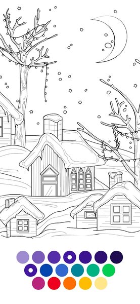 Christmas Coloring Book - Image screenshot of android app