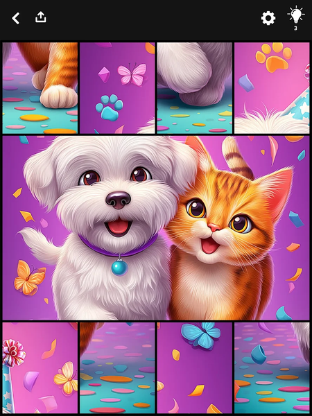 Connect Tiles - Gameplay image of android game