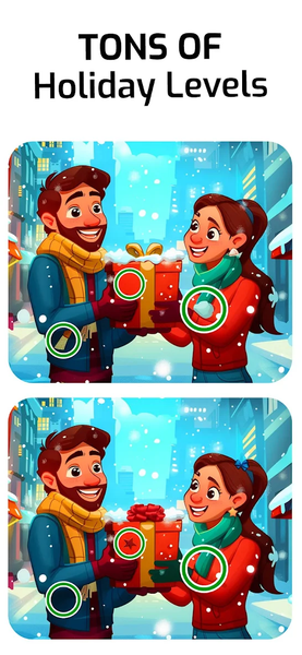 Christmas Differences - عکس بازی موبایلی اندروید