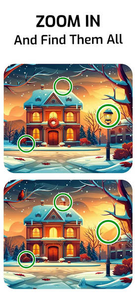 Christmas Differences - عکس بازی موبایلی اندروید
