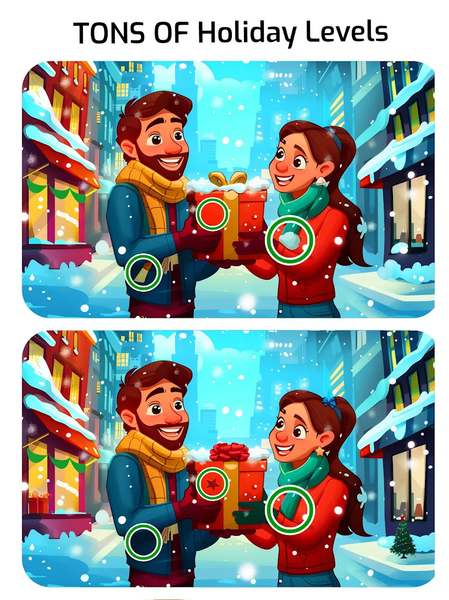 Christmas Differences - عکس بازی موبایلی اندروید