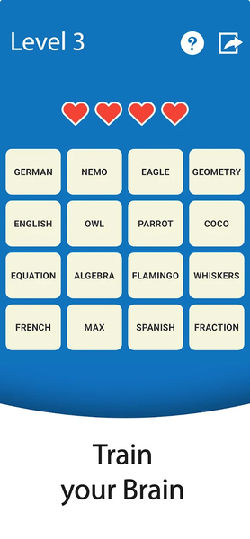 Connections - Connect Words - عکس بازی موبایلی اندروید