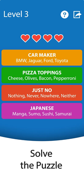 Connections - Connect Words - عکس بازی موبایلی اندروید