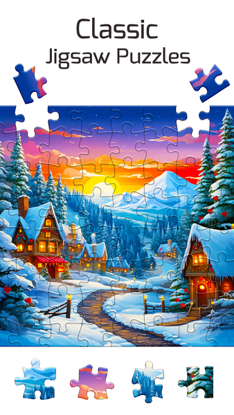 Christmas Jigsaw Puzzles - عکس بازی موبایلی اندروید