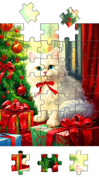 Christmas Puzzles - عکس بازی موبایلی اندروید
