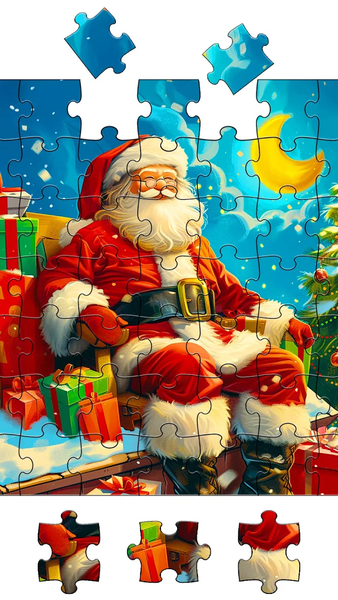 Christmas Puzzles - عکس بازی موبایلی اندروید