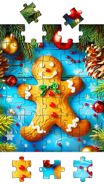 Christmas Puzzles - عکس بازی موبایلی اندروید