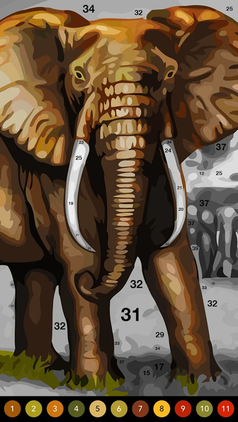 Photo by Number - عکس برنامه موبایلی اندروید