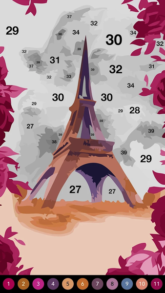 Photo by Number - عکس برنامه موبایلی اندروید