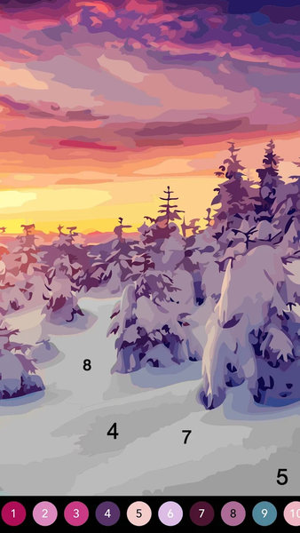 Photo by Number - عکس برنامه موبایلی اندروید