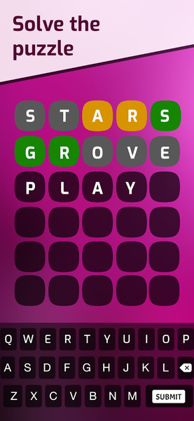 ۶ Tries ۱ Word - عکس بازی موبایلی اندروید