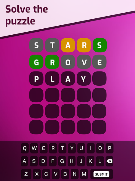 ۶ Tries ۱ Word - عکس بازی موبایلی اندروید