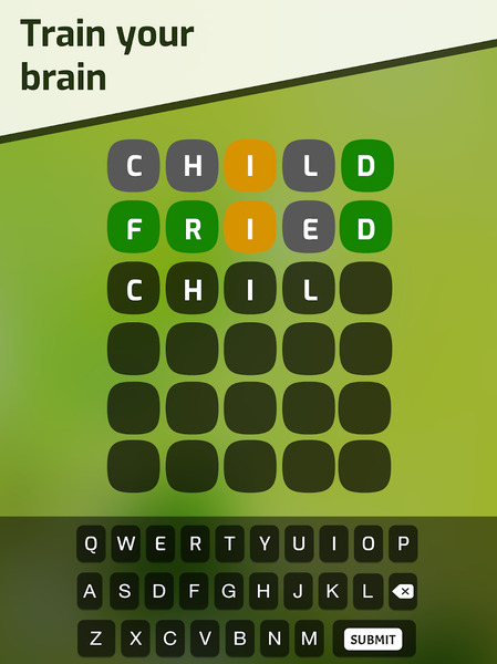 ۶ Tries ۱ Word - عکس بازی موبایلی اندروید