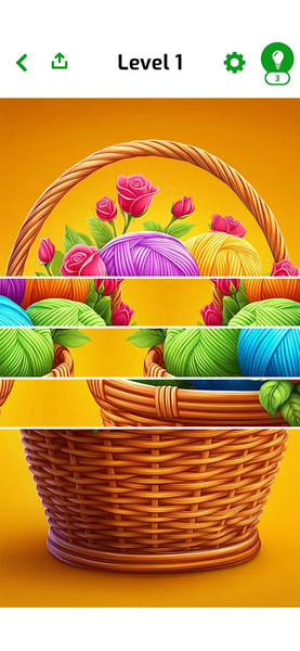 Slide Puzzle - Fun Games - Gameplay image of android game