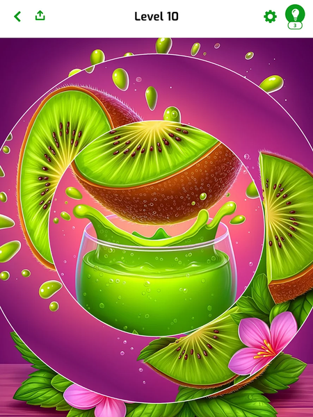 Slide Puzzle - Fun Games - عکس بازی موبایلی اندروید