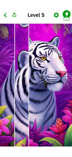 Slide Puzzle - Fun Games - عکس بازی موبایلی اندروید