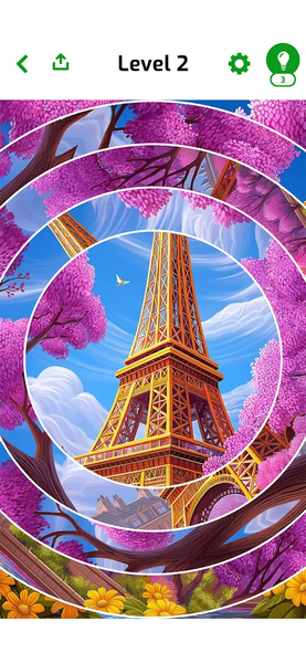 Slide Puzzle - Fun Games - Gameplay image of android game