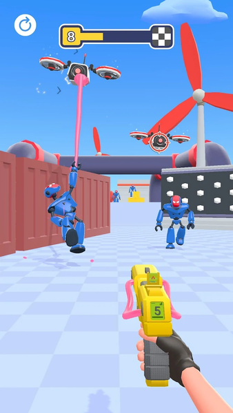 Tear Them All: Robot fighting - عکس بازی موبایلی اندروید
