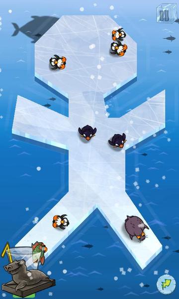 Slice Ice - Gameplay image of android game