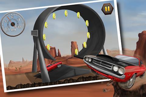 StuntCarChallenge - Gameplay image of android game